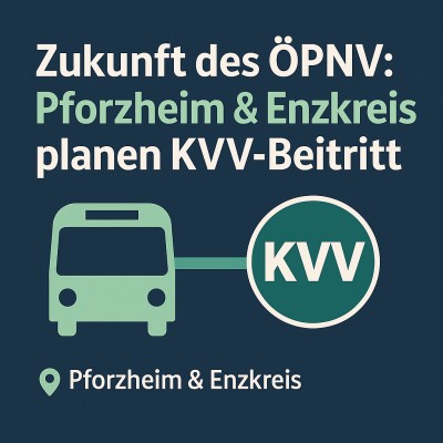 Pforzheim und Enzkreis planen Beitritt zum Karlsruher Verkehrsverbund